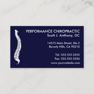 Lateral Spine Chiropractic Business Cards
