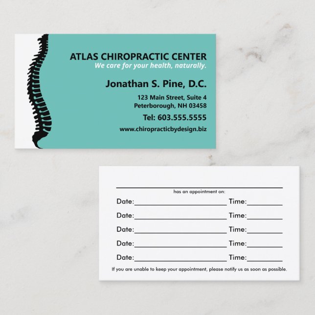 Lateral Spine Chiropractor Multiple Appointment (Front/Back)