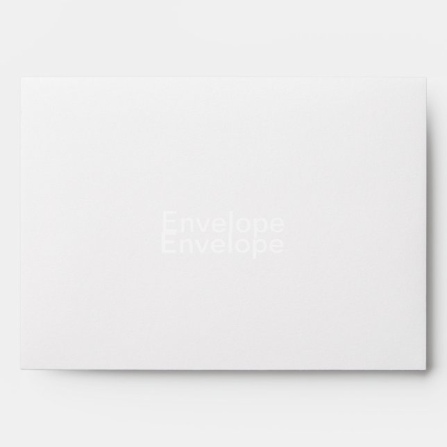 latest Custom Text Logo  Envelopes (Front)