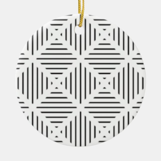 Latest Custom TextLogo Ceramic Ornament (Front)