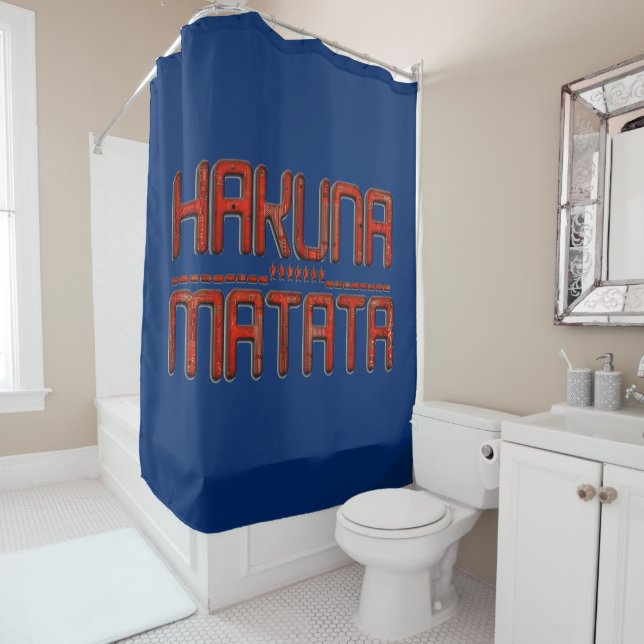Latest Home Nice Day Guest Shower Time Curtain (In Situ)