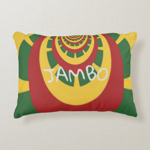 Latest Jamaica Rasta Colours  Decorative Cushion