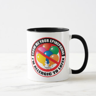 Latex Allergy Mug