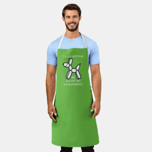 "Latex Balloons are Natural" Apron
