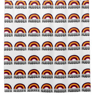 Latex Pride Shower Curtain