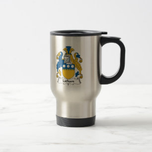 Latham Family Crest Travel Mug