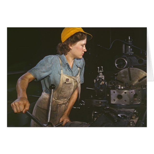 Lathe Operator 1942 (Front Horizontal)