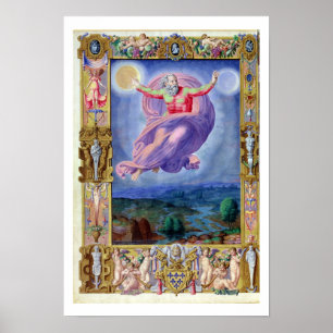 Latin 8880 fol.182v God the Father, from the Psalt Poster