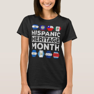 Latin American Culture Latino Pride Hispanic Herit T-Shirt