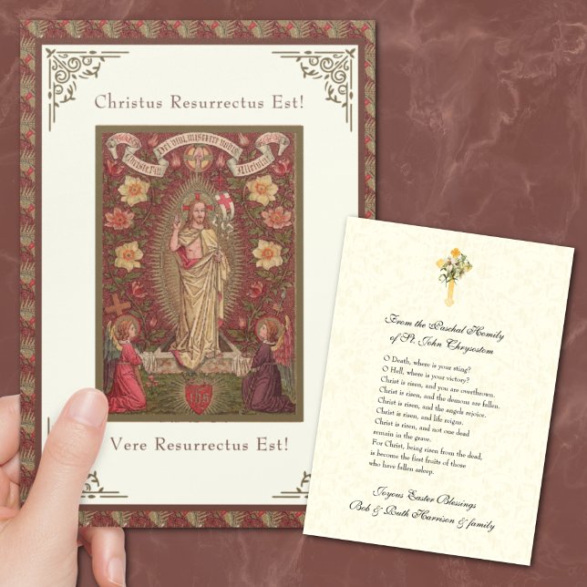 Latin  Easter Paschal Blessing Jesus Resurrection (Creator Uploaded)