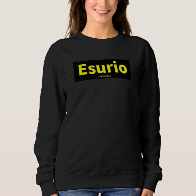Latin Language Learning Philosophy quotes Sweatshirt (Front)