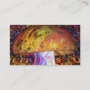 Latin Mushroom Business Card