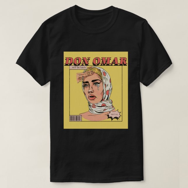 Latin Music - Don Omar Classic T-Shirt (Design Front)