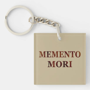 Latin Phrase - Seize the Day - Memento Mori Key Ring
