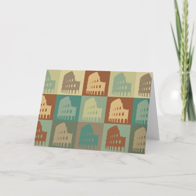 Latin Pop Art Card (Front)