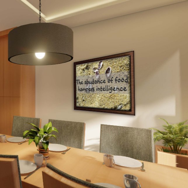 Latin quote about intelligence saying poster (Creator Uploaded)