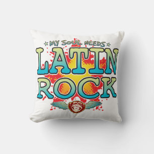 Latin Rock Soul Cushion
