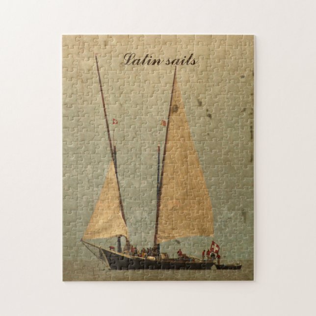 Latin sails jigsaw puzzle (Vertical)