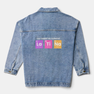 Latina Gift shirt,Chicana Shirts,Latina Power Denim Jacket