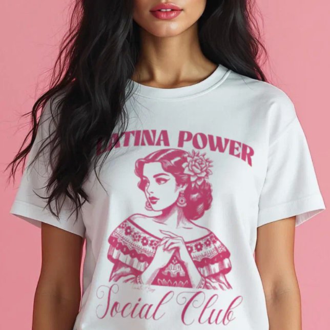 Latina Power Social Club Empowered Latina Bonita T-Shirt (Latina Power Social Club Empowered Latina Bonita T-Shirt.)