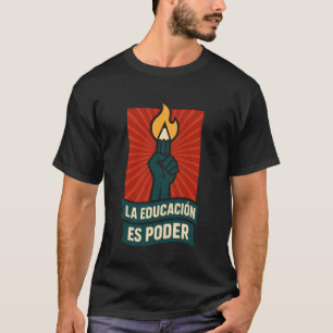 Latina Teacher Bilingual Educator Spanish Heritage T-Shirt