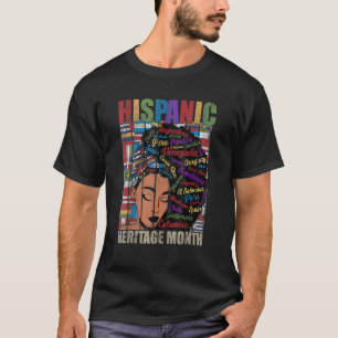 Latina Women Hispanic Heritage Month T-Shirt
