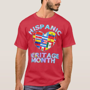 Latine National Hispanic Heritage Month Latino Cou T-Shirt