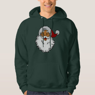 latino biracial santa claus christmas hoodie