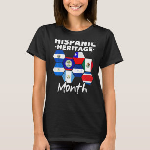 Latino Country Hispanic Celebration Hispanic Herit T-Shirt