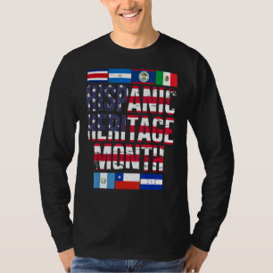 Latino Pride Latin American Culture Hispanic Herit T-Shirt