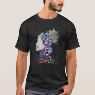 Latino Pride Latino Countries Flags Hispanic Herit T-Shirt