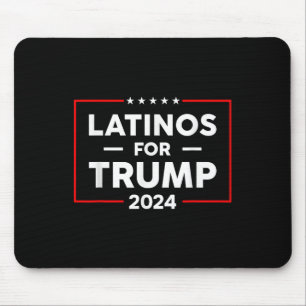 Latinos For Trump 2024  Mouse Pad
