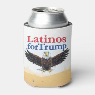 Latinos for Trump - Desert Eagle Can Cooler