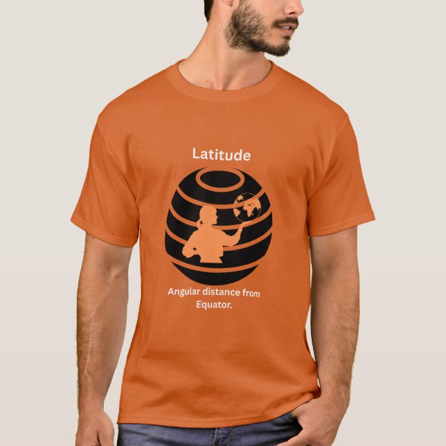 Latitude Explorer Texas Orange Tee (Front)