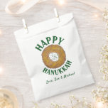 Latkes Happy Hanukkah Chanukah Jewish Holidays Favour Bags<br><div class="desc">Design features an original marker illustration of a delicious latke potato pancake topped with sour cream, a staple in Jewish holiday cuisine. Ideal for Hanukkah gifting. Just personalise with your information! This latkes design is also available on other products. Lots of additional foodie designs are also available from this shop!...</div>