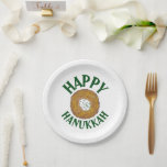 Latkes Happy Hanukkah Chanukah Jewish Holidays Paper Plate<br><div class="desc">Design features an original marker illustration of a delicious latke potato pancake topped with sour cream, a staple in Jewish holiday cuisine. Ideal for Hanukkah celebrations! This Chanukah latkes design is also available on other products. Lots of additional foodie designs are also available from this shop! Don't see what you're...</div>