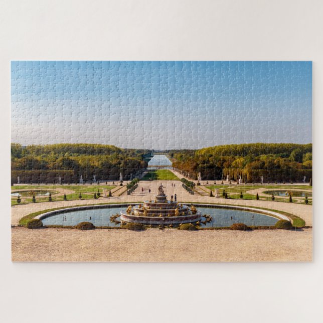 Latona Fountain and Grande Perspective, Versailles Jigsaw Puzzle (Horizontal)