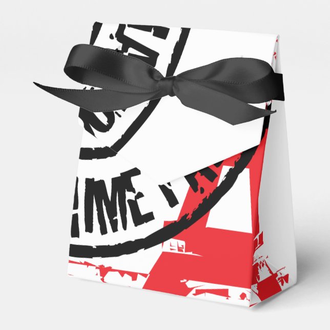 LaTour Eiffel Favour Box (Front Side)