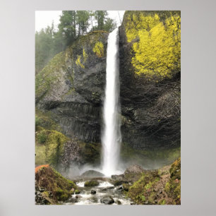 Latourell Falls, OR Poster
