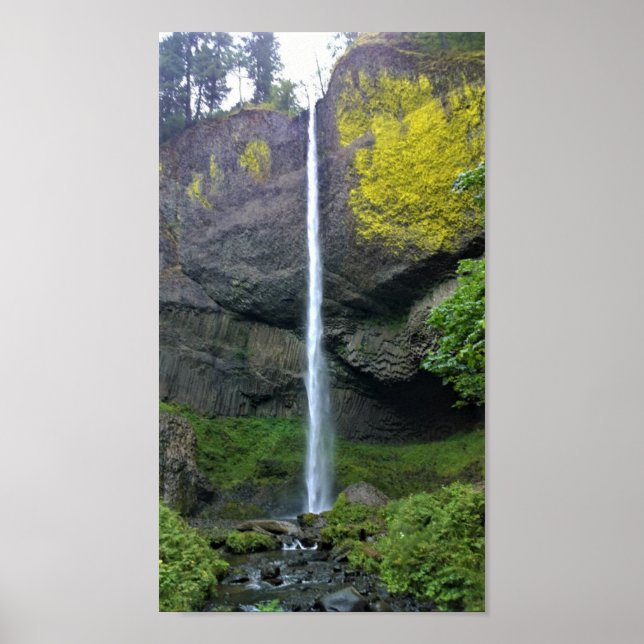 Latourell Falls, Oregon Poster (Front)