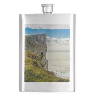 Latrabjarg cliffs, Iceland Hip Flask