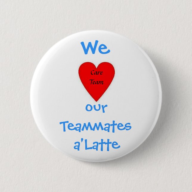 Latte 1 Updated 6 Cm Round Badge (Front)