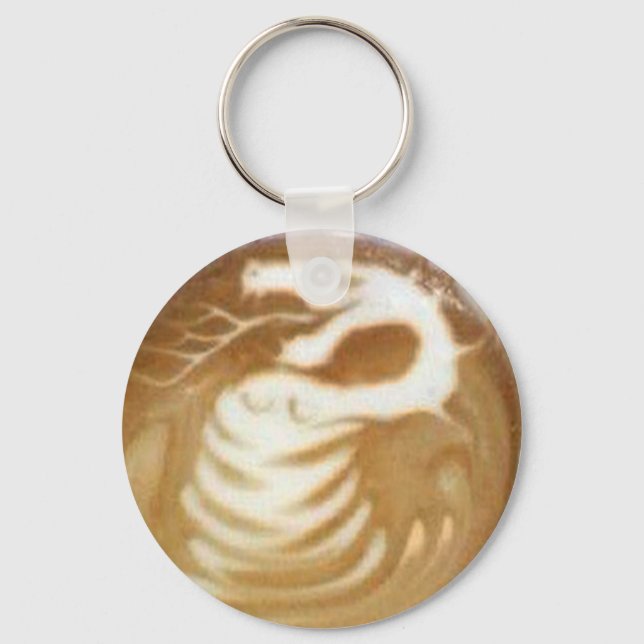 Latte Art 11 Key Ring (Front)