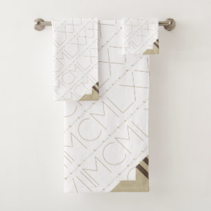 Latte Bath Towel Set
