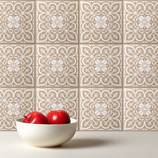 Lattè beige brown Portuguese Mediterranean  Tile (Creator Uploaded)