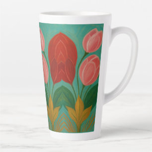 Latte coffee mug