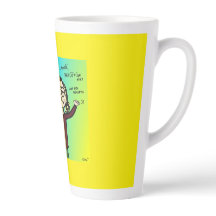 Latte cup text: If you can say no,