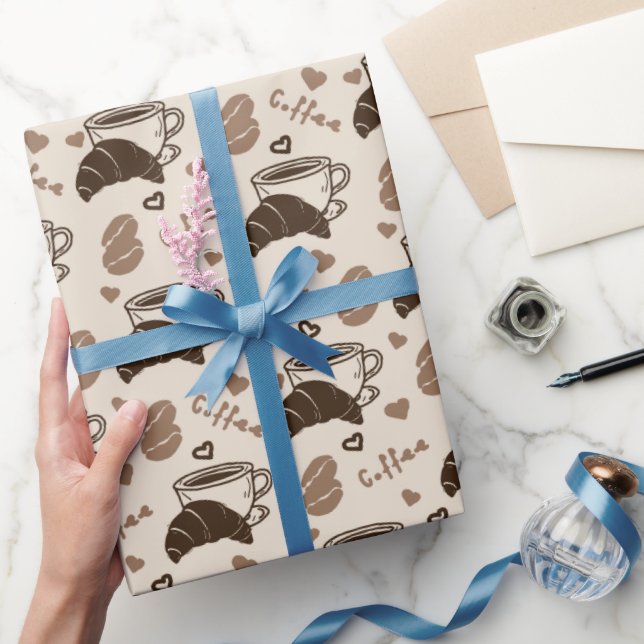 Latte Love Delight Wrapping Paper (Gifting)