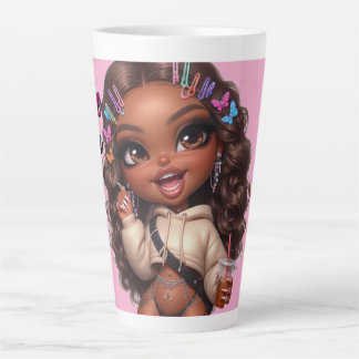 Latte Lover CHIBI DOLL  Mug