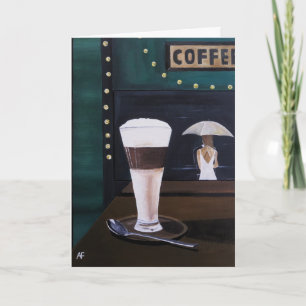 Latte Macchiato Painting by Alfred Fox Card